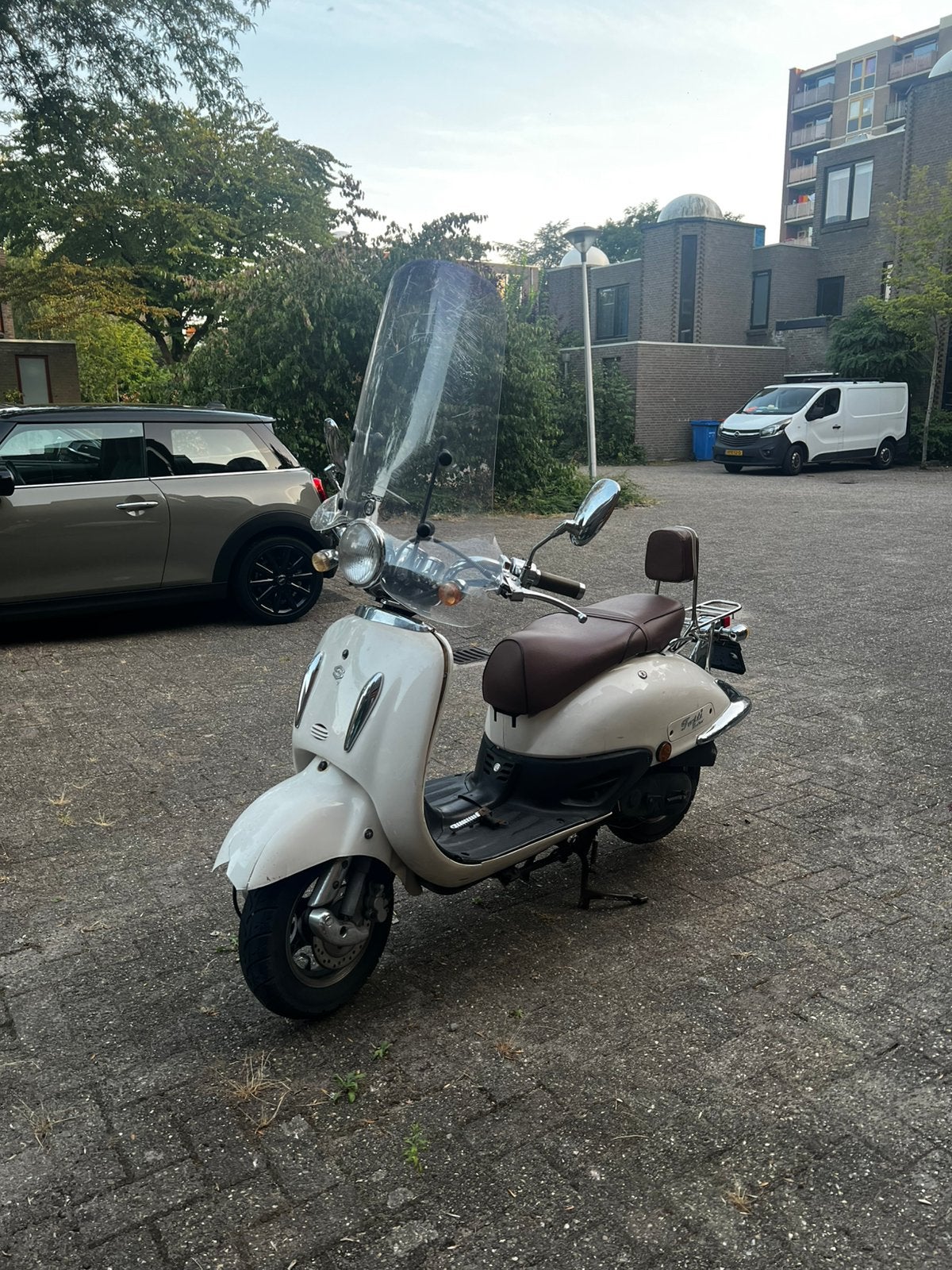 Fosti scooter (loop/sloop), Fietsen en Brommers, Snorfietsen en Snorscooters, Gebruikt, Overige merken, Benzine, Ophalen