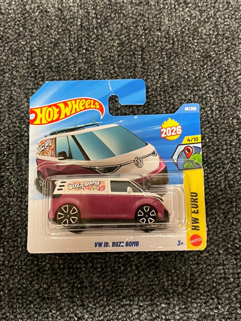 Hot wheels vw id buzz bomb, Ophalen of Verzenden, Nieuw, Auto