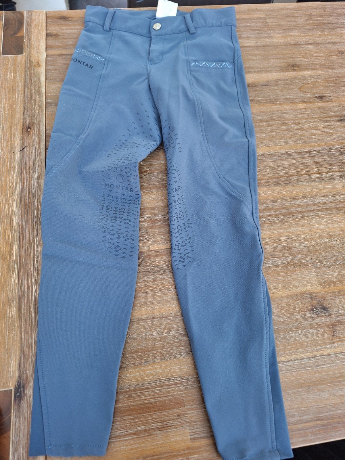 Montar rijbroek maat 140, Dieren en Toebehoren, Paardrijkleding, Gebruikt, Kinderen, Dressuur, Ophalen of Verzenden