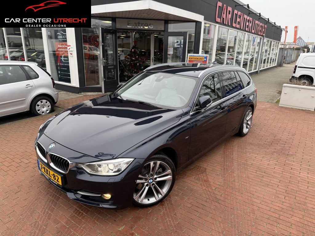 BMW 3 Serie Touring 328i xDrive High Exec. Full Opties, Auto's, Automaat, Gebruikt, 4 cilinders, Blauw