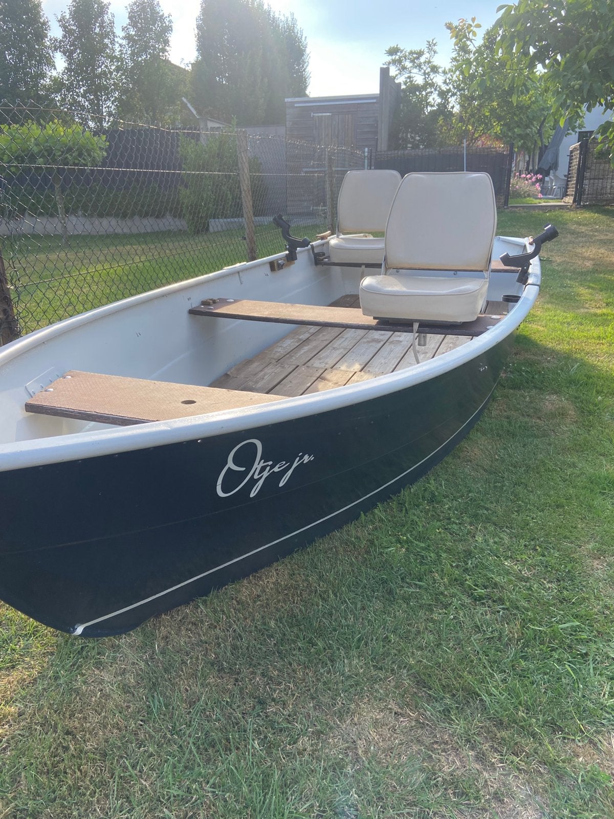Leuk Aluminium bootje. 3,70x1,40m, Watersport en Boten, Vis- en Consoleboten, Buitenboordmotor, Aluminium, Ophalen