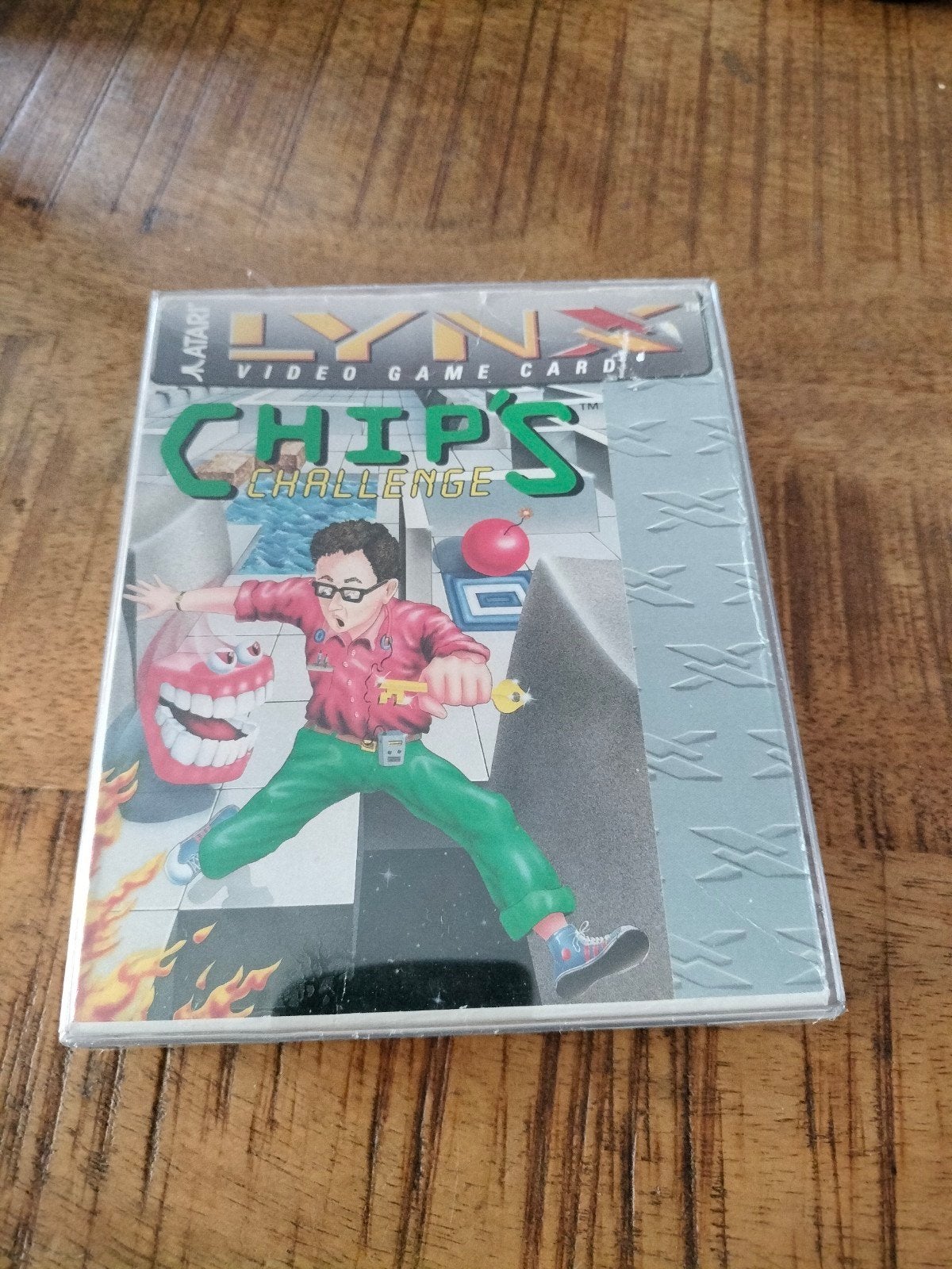 Atari Lynx - Chip's Challenge - Zo goed als nieuw, Spelcomputers en Games, Games | Atari, Puzzel en Educatief, Atari Lynx, 1 speler