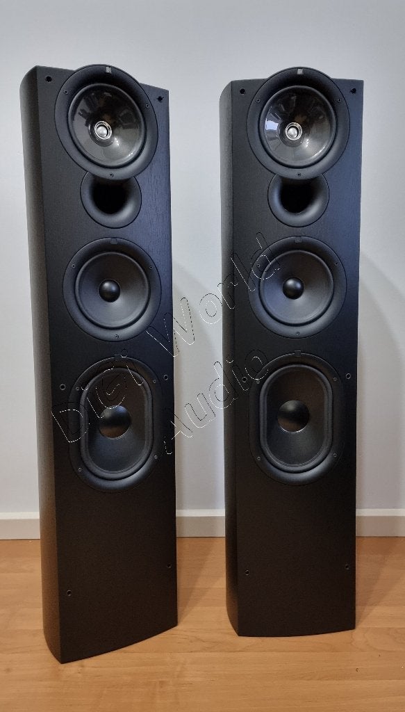 KEF Q11 in de unieke kleur Black ash  (nieuw staat), Audio, Tv en Foto, Vloerstaande luidspreker, Ophalen of Verzenden, Zo goed als nieuw