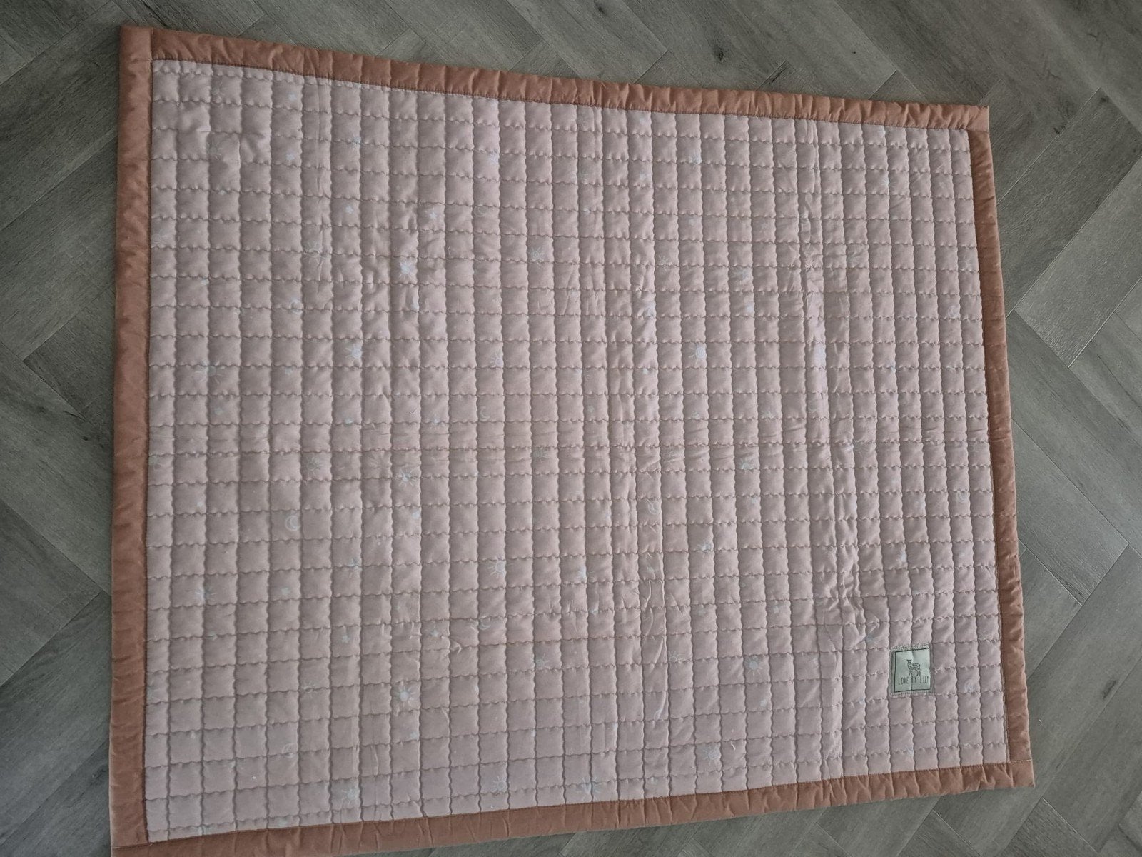Love by Lily - groot speelkleed - Rosy Sky City 150 x 120, Kinderen en Baby's, Ophalen of Verzenden