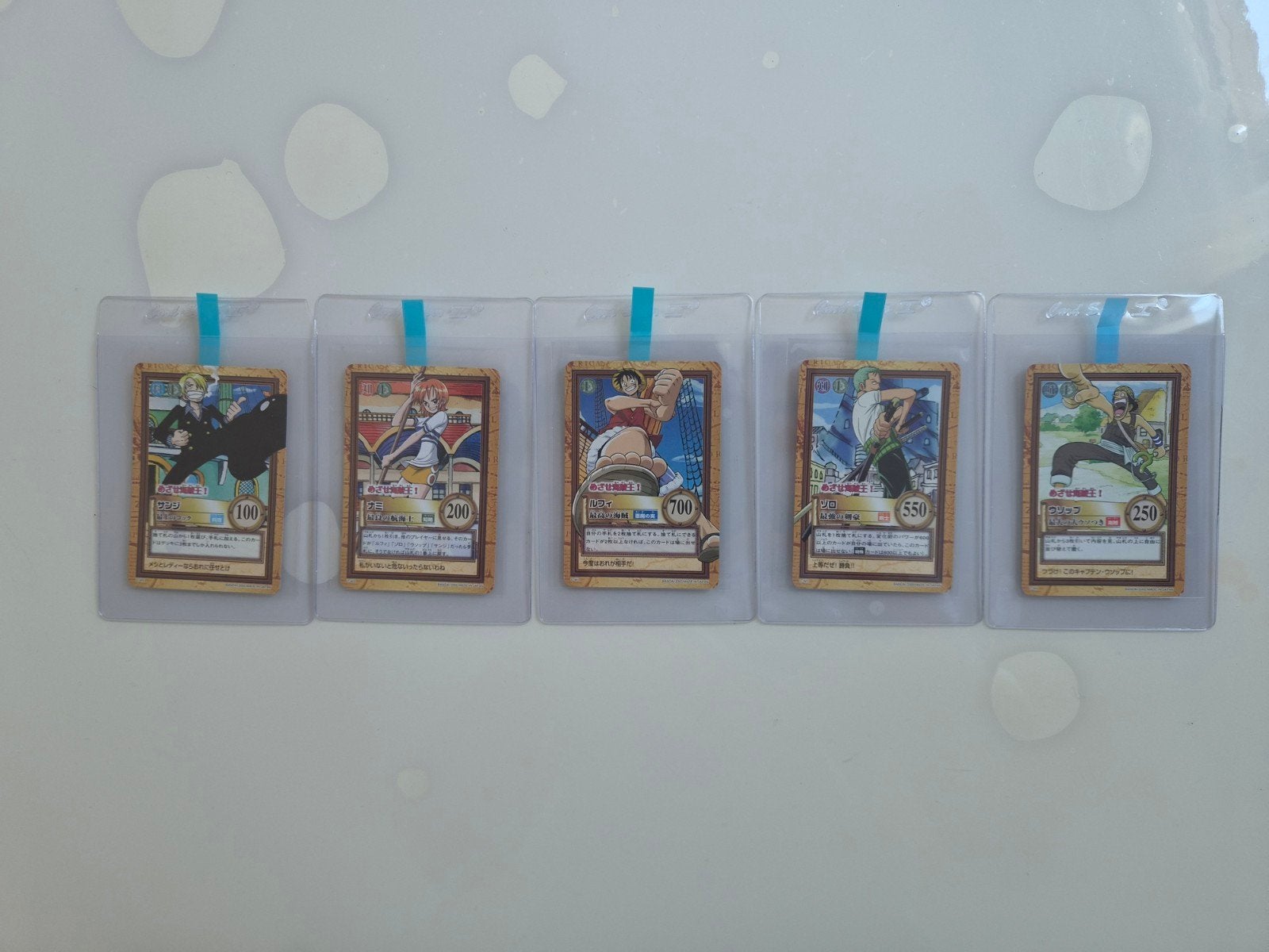 One Piece CHB Purchase Promo kaarten met videogame, Ophalen, Zo goed als nieuw, Meerdere kaarten