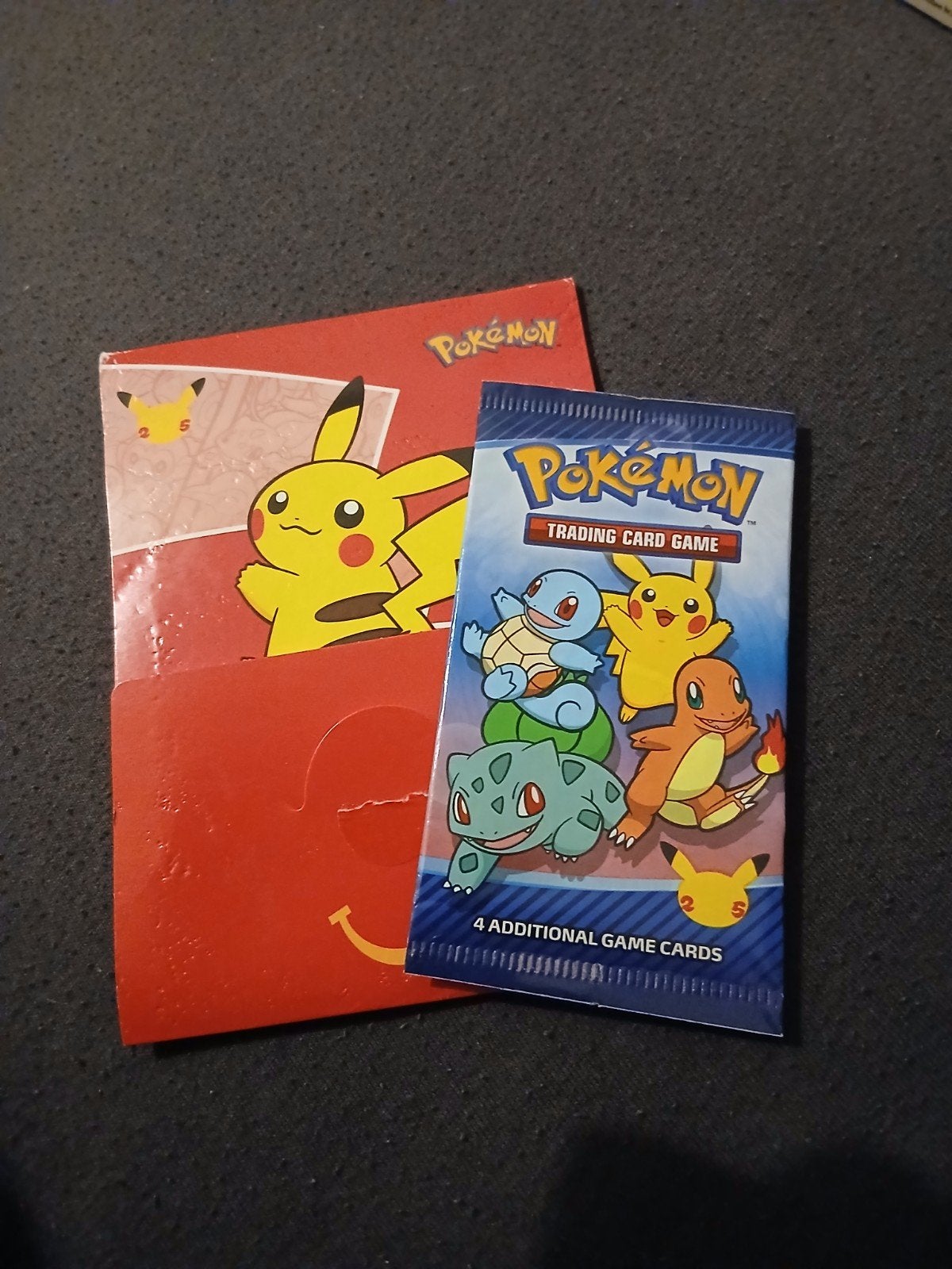 2021 Pokémon TCG McDonald's 25th Anniversary Booster Pack, Ophalen of Verzenden, Nieuw, Booster