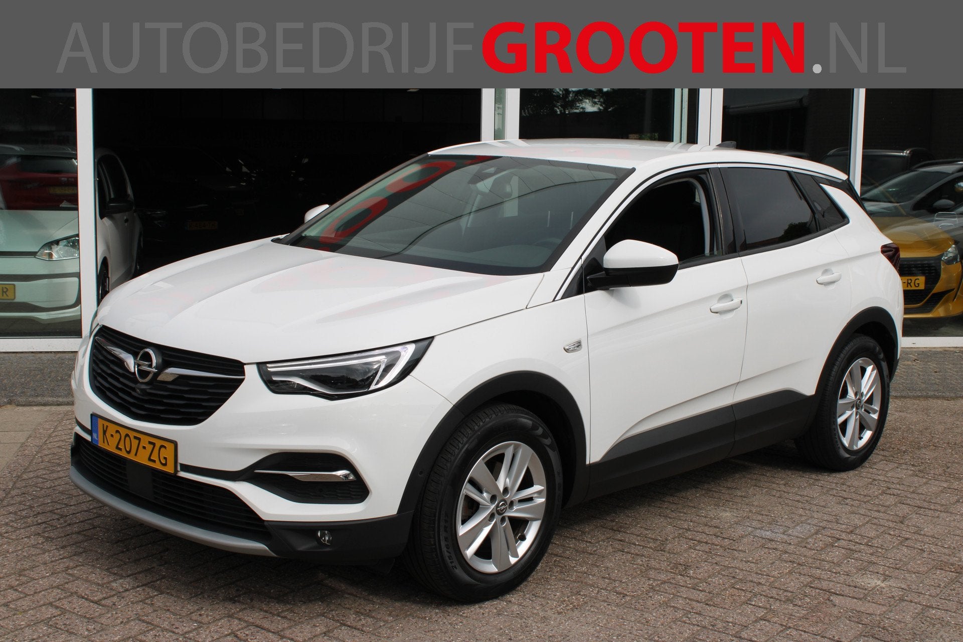 Opel Grandland X 1.2 Turbo Business Elegance (bj 2021), Auto's, Opel, Bedrijf, Te koop, Grandland X, 360° camera, ABS, Achteruitrijcamera