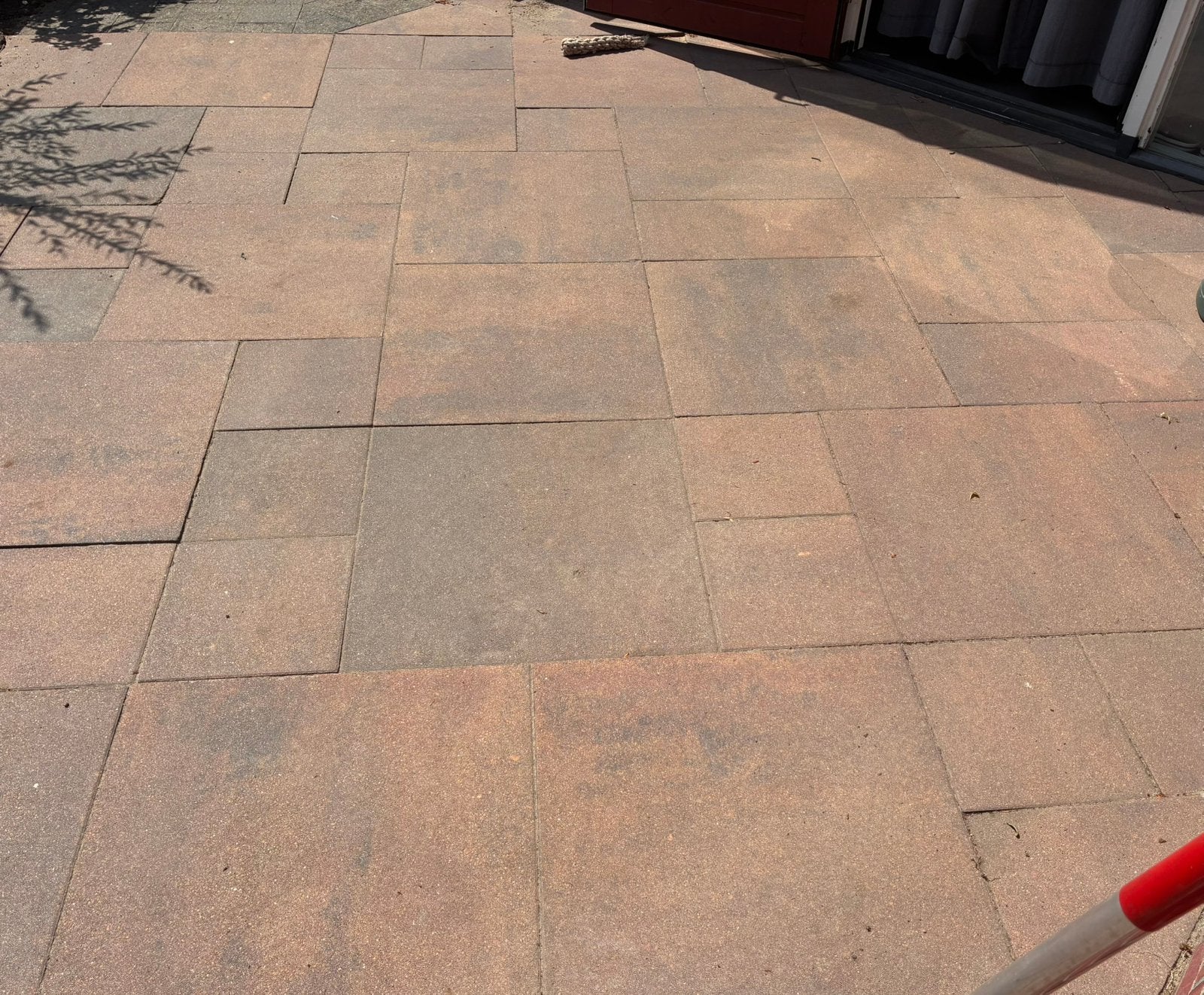 Terrastegels beton mediterraans, Tuin en Terras, Ophalen, Gebruikt, 10 m² of meer, Beton