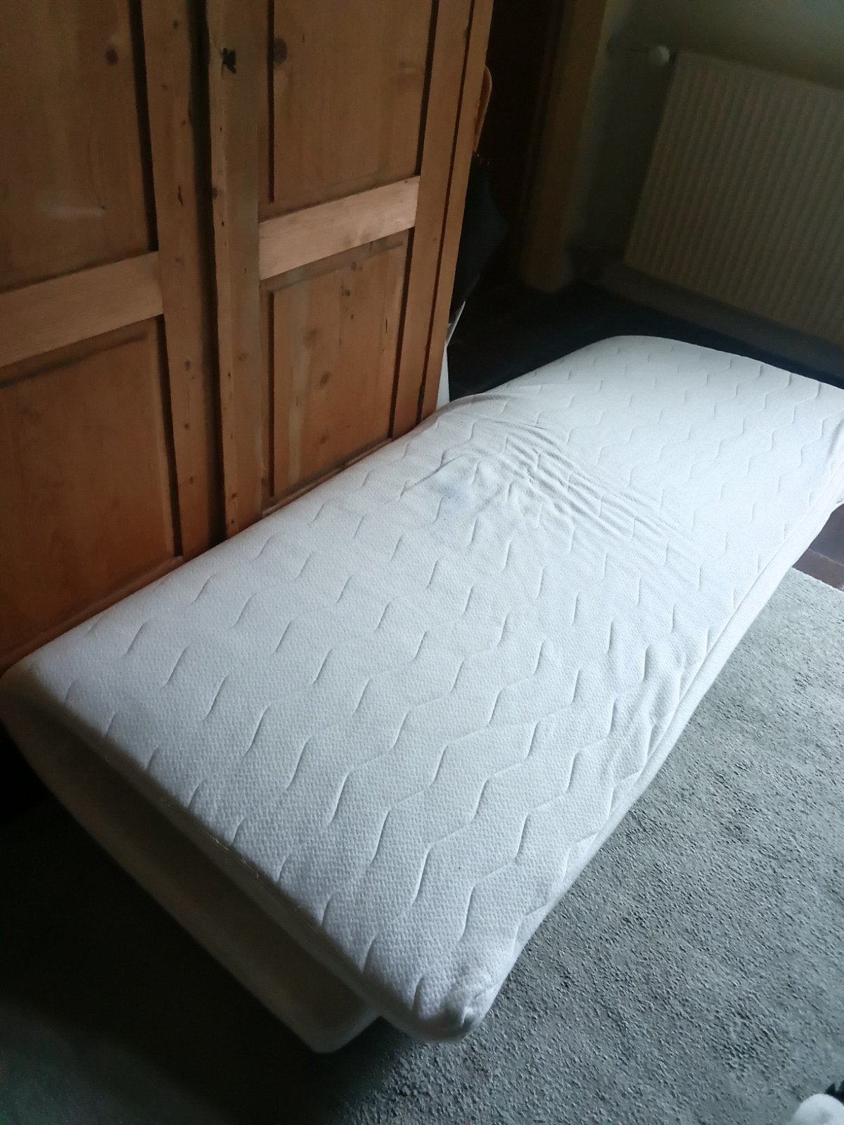 Topdekmatras 200x160 cm, 7 cm dik, Ophalen, Gebruikt, Tweepersoons, Matras