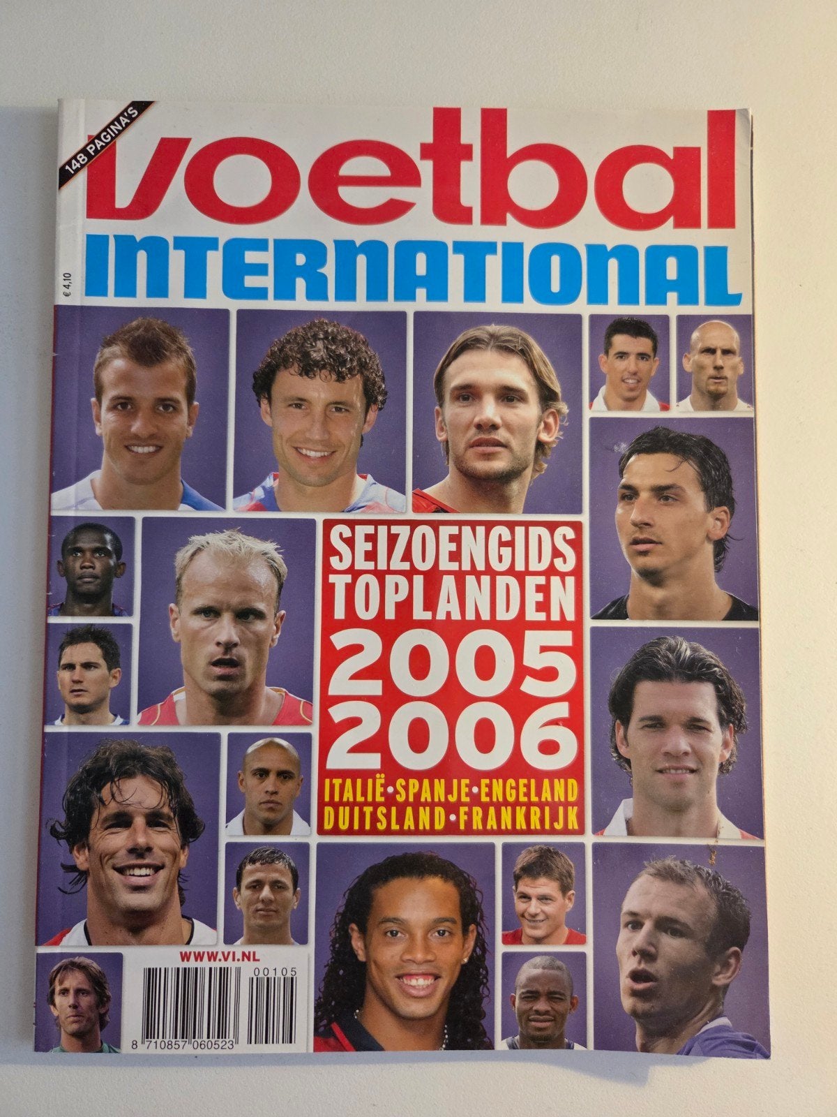 Voetbal International Seizoengids Toplanden 2005/2006, Ophalen of Verzenden, Gelezen, Sport en Vrije tijd