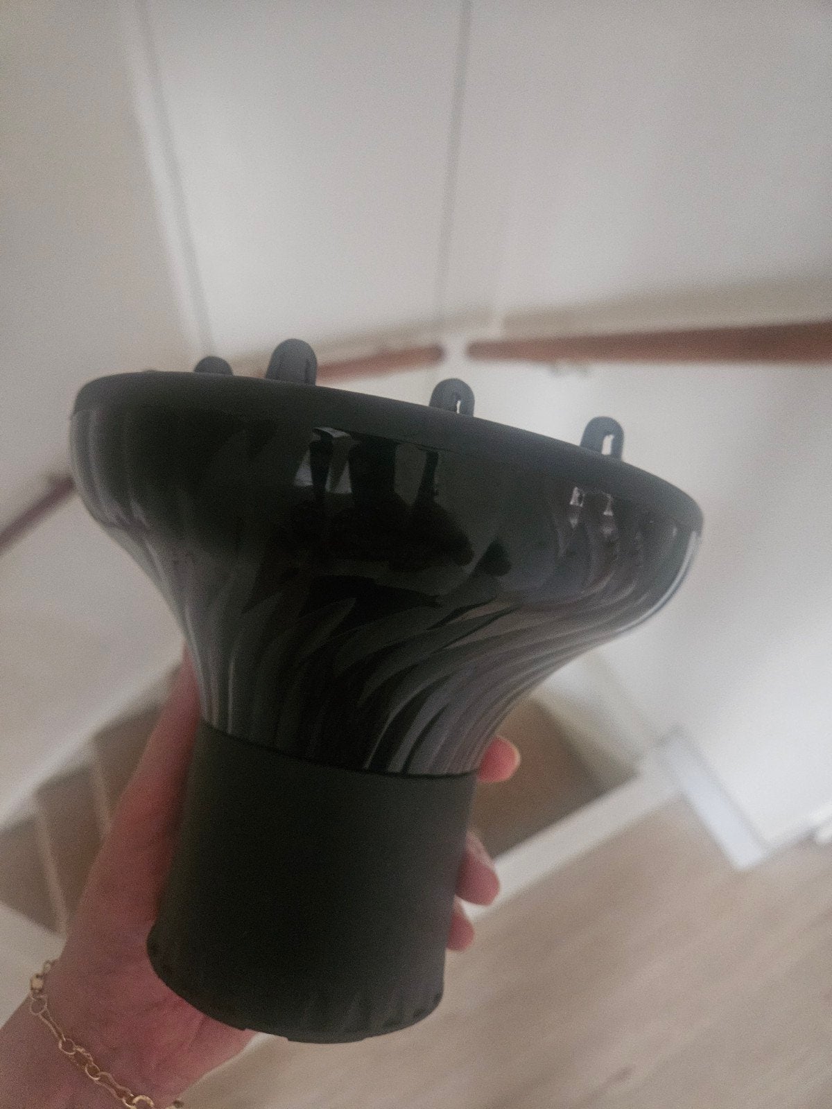 Haardroger Diffuser voor Krullend Haar - Zwart, Witgoed en Apparatuur, Ophalen of Verzenden, Nieuw, Haarverzorging