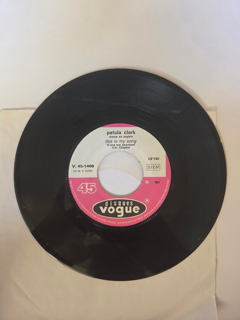 Petula Clark - This is my song, Cd's en Dvd's, Vinyl Singles, Gebruikt, 7 inch, Single, Ophalen of Verzenden