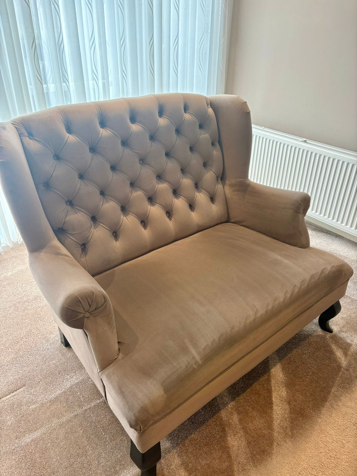 Love seat 1.5 zits, Ophalen, Tweepersoons, 75 tot 100 cm, Zo goed als nieuw