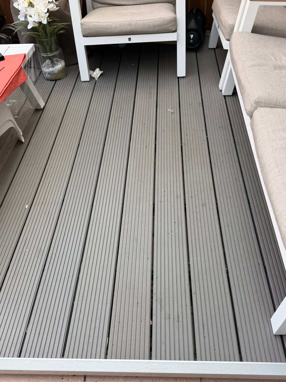 Terras vloer, Ophalen, Zo goed als nieuw, Hout