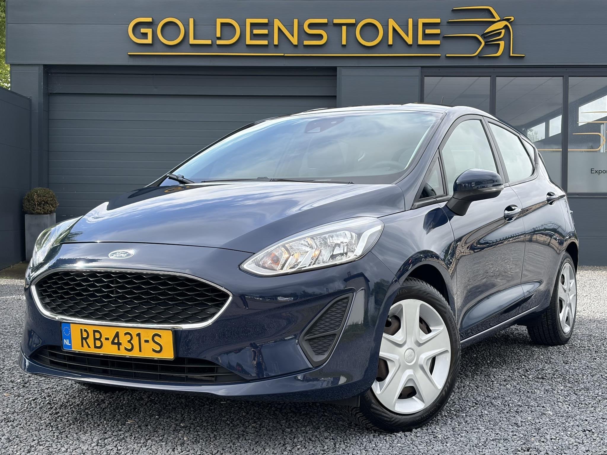 Ford Fiesta 1.1 Trend 2e Eigenaar,Airco,Cruise,5 Deurs,N.A.P, Auto's, Ford, Voorwielaandrijving, Blauw, 23 km/l, Origineel Nederlands