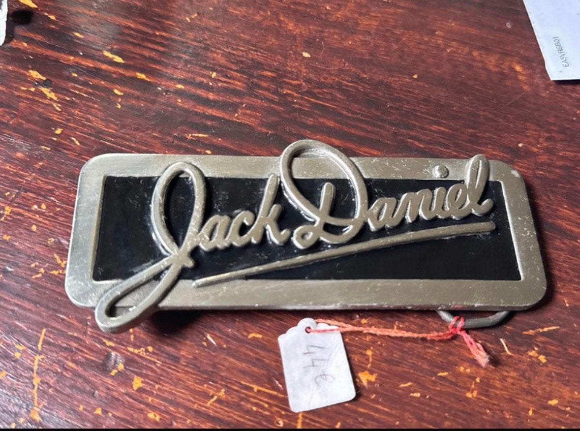 Jack Daniel’s riemgesp bucklePewter Made in USA 2005, Kleding | Heren, Riemen en Ceinturen, Ophalen of Verzenden, Zo goed als nieuw