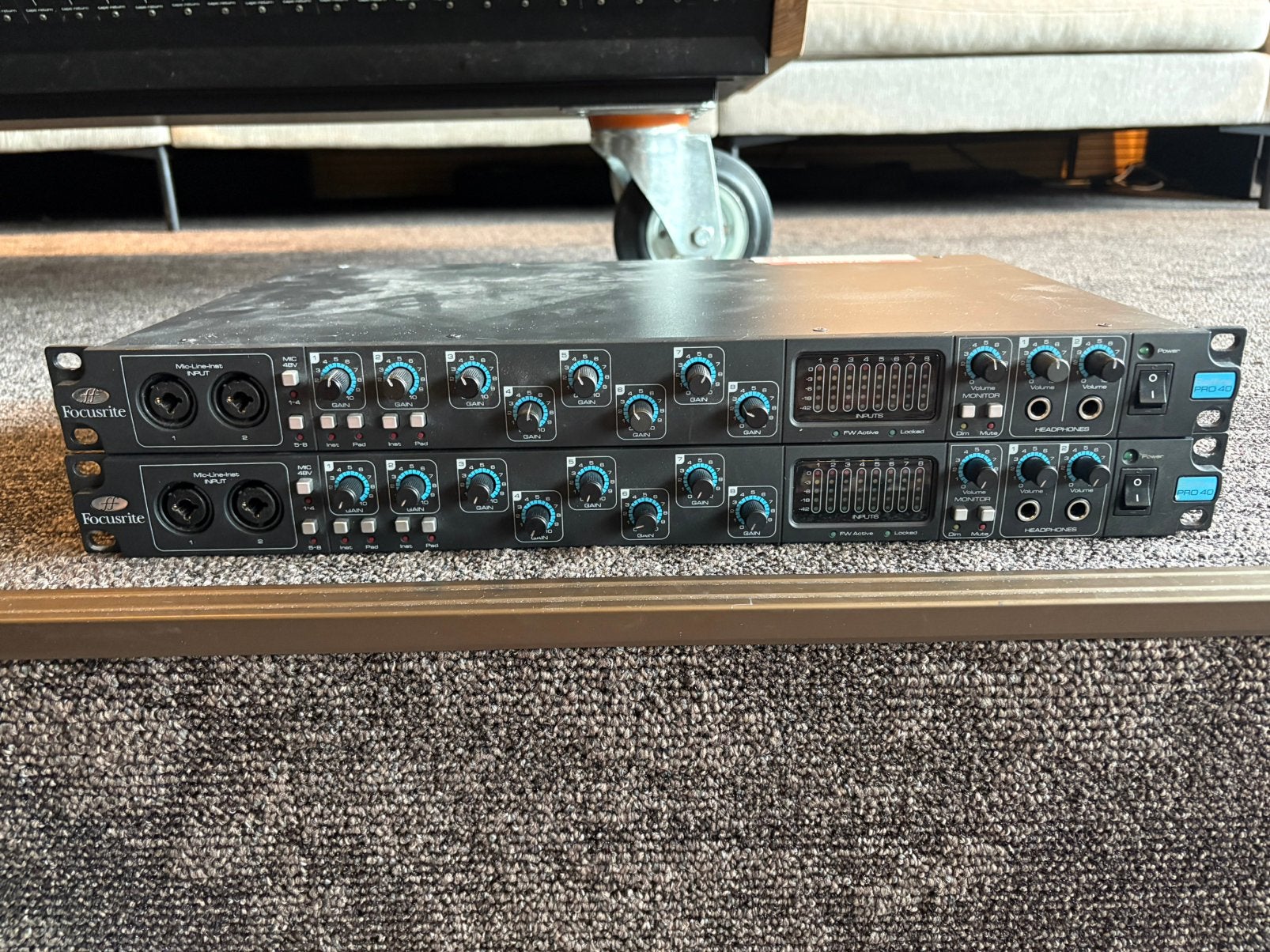 Focusrite Saffire Pro 40 (nog 1 over), Ophalen, Zo goed als nieuw, Audio