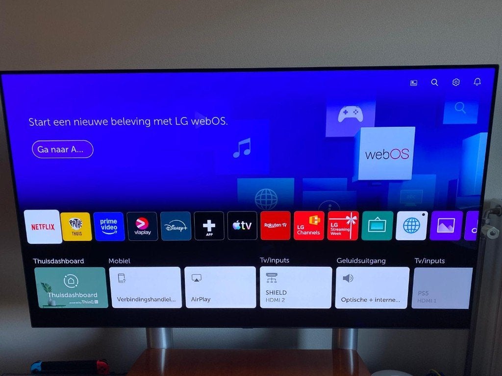 LG Oled 55 C9, Ophalen, Gebruikt, 100 cm of meer, 4k (UHD)