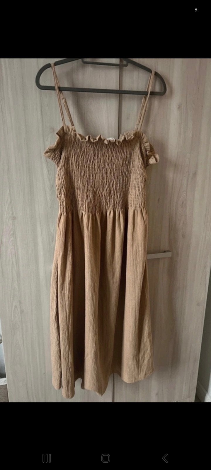 H&M, Maat 38/40 (M), Beige, Ophalen of Verzenden, Zo goed als nieuw