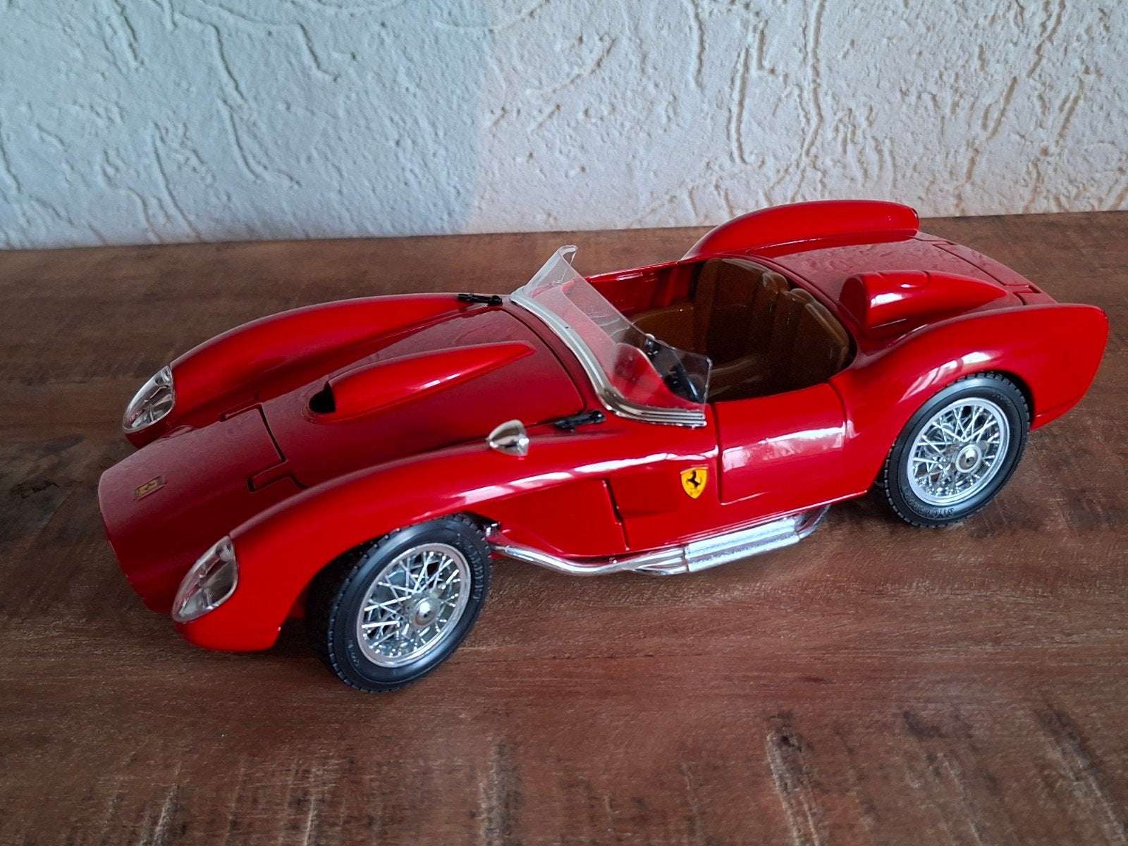 Bburago 1:18 Ferrari 250 Testa Rossa 1957, Hobby en Vrije tijd, Ophalen of Verzenden, Nieuw, Auto, Bburago