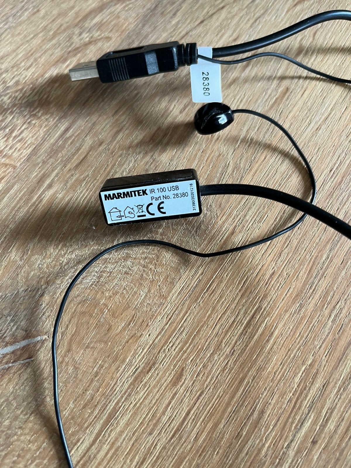 Marmitek IR 100 USB Infrarood Extender Kabel, Ophalen of Verzenden, Zo goed als nieuw, 2 tot 5 meter, Overige kabels