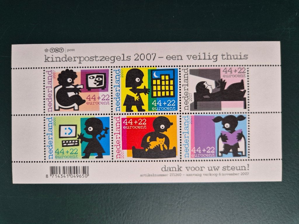 NVPH 2527 - 2007 Kinderzegels - postfris mooi!, Postzegels en Munten, Postzegels | Nederland, Ophalen of Verzenden, Na 1940, Postfris