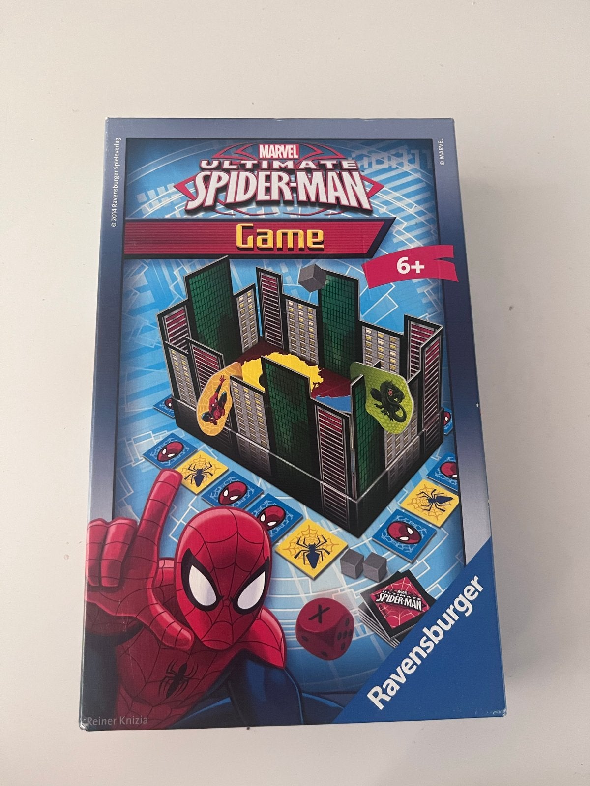 Marvel Ultimate Spider-Man Game Ravensburger, Een of twee spelers, Ophalen of Verzenden, Zo goed als nieuw