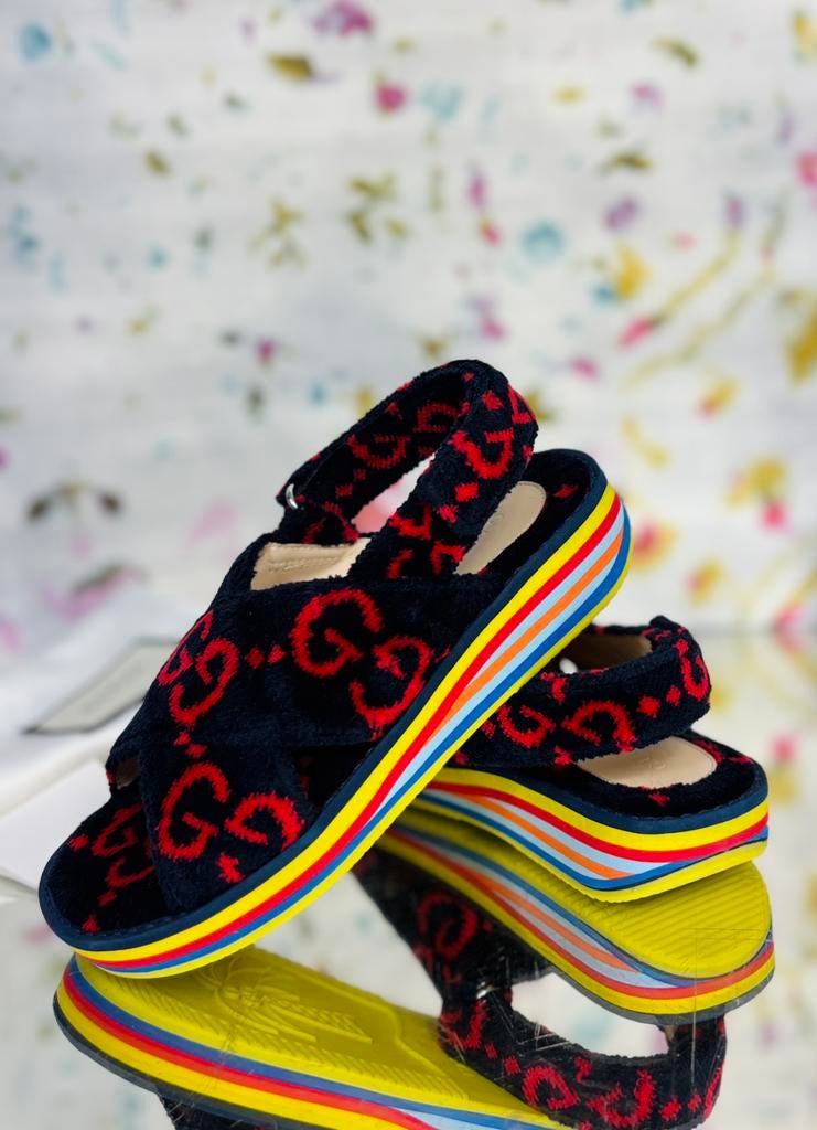 Gucci GG supreme teddy sandalen schoenen maat 31 NIEUW, Kinderen en Baby's, Kinderkleding | Schoenen en Sokken, Nieuw, Schoenen