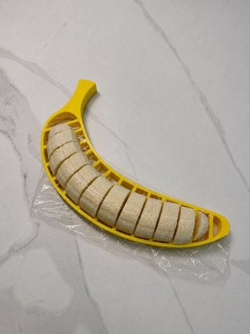 Bananensnijder – snel, makkelijk en perfect gesneden, Ophalen of Verzenden