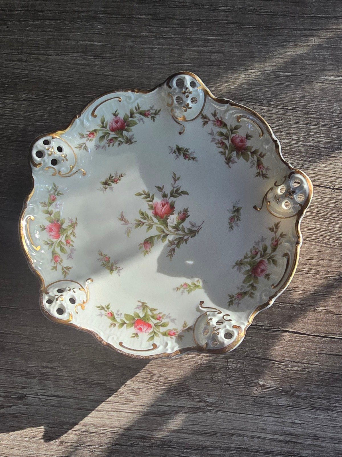 Vintage Rosenthal Germany Molière Moss Rose 58, Ophalen of Verzenden