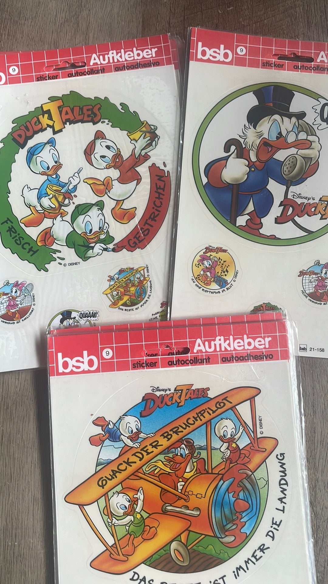 Lot vintage Donald Duck Sticker vellen (19) jaren ‘80, Verzamelen, Verzenden, Zo goed als nieuw