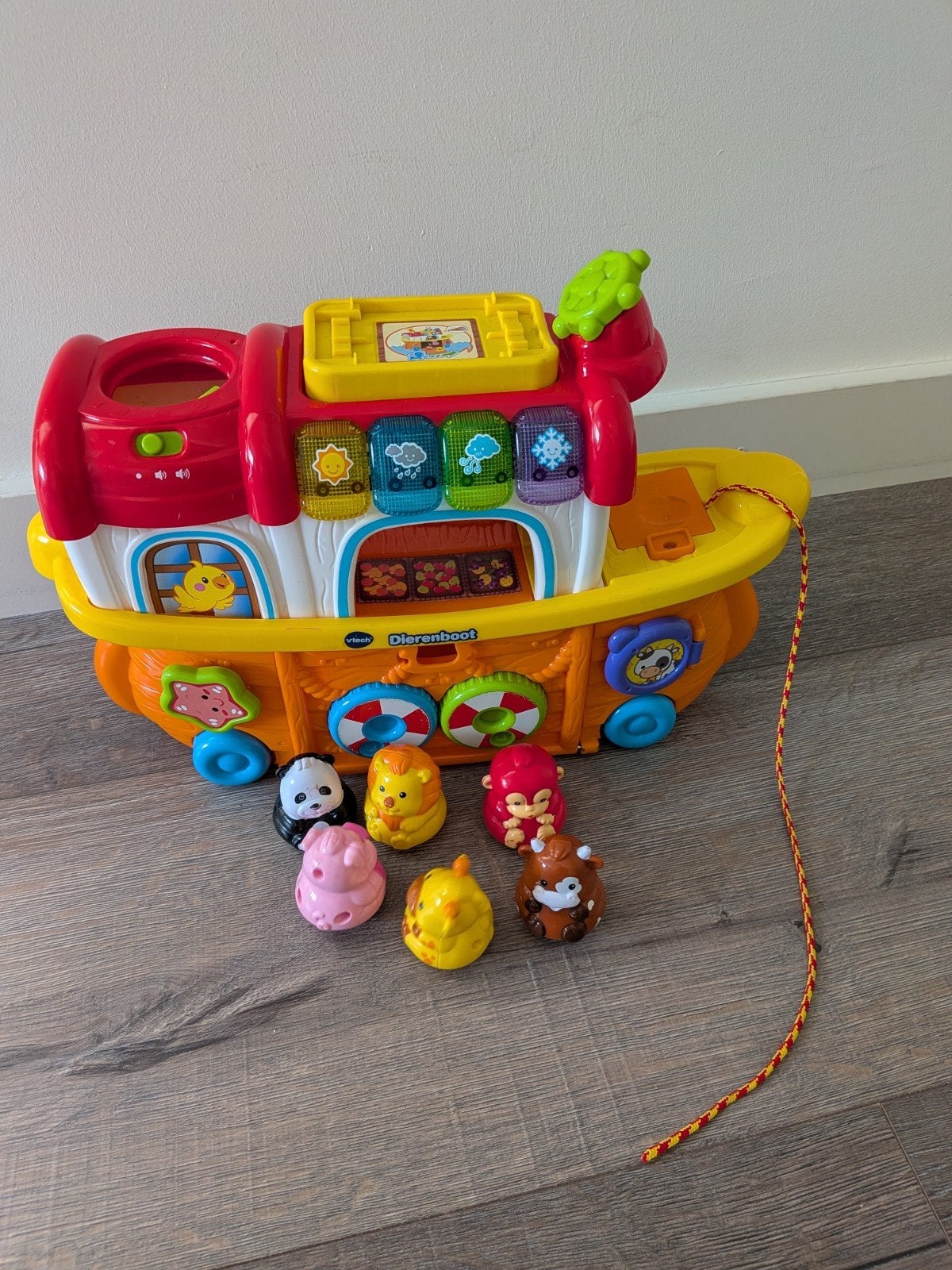 VTech Dierenboot met geluid en licht, Ophalen, Zo goed als nieuw, Overige typen, Met licht