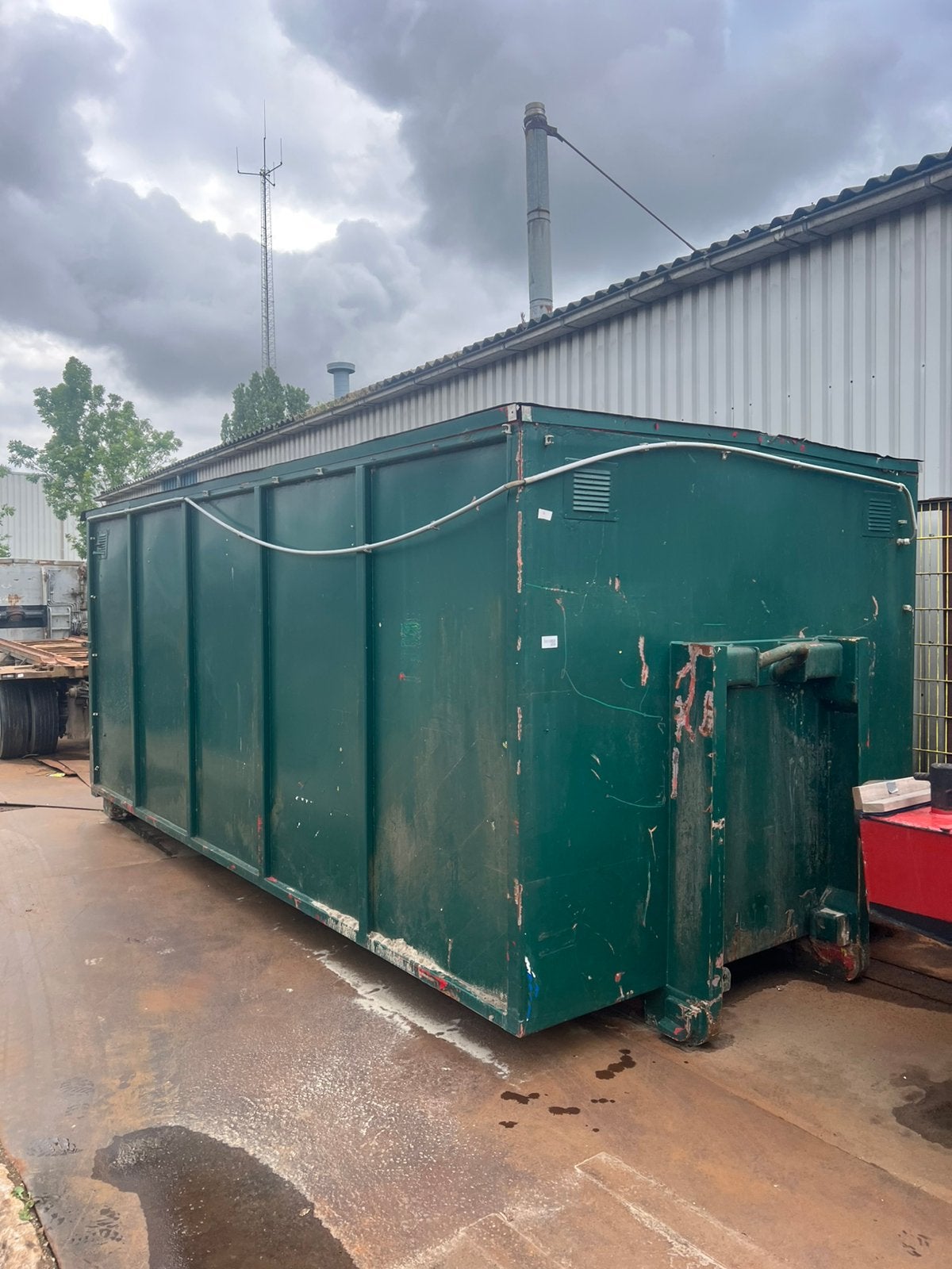 Opslag container haakarm en kabel, Doe-het-zelf en Verbouw, Ophalen