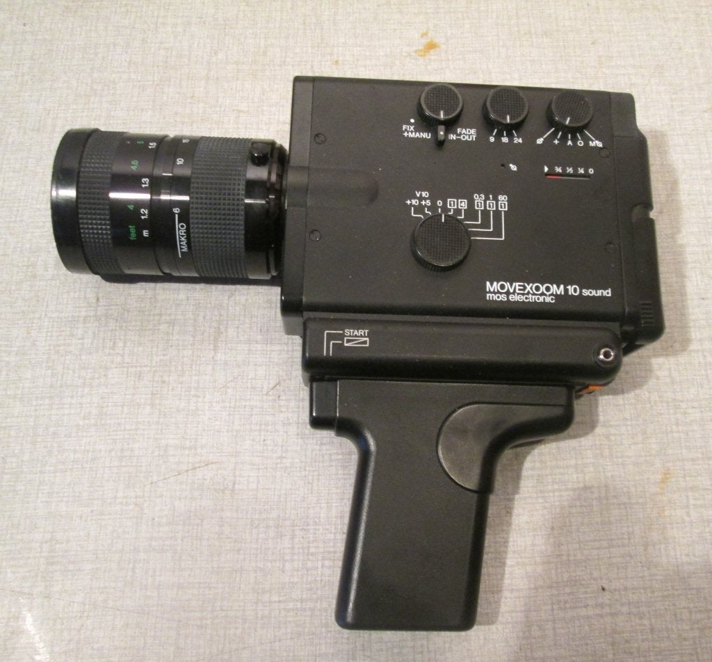 Prima Super8 Filmcamera - Movexoom 10 Sound MOS Electronic, Ophalen of Verzenden, Filmcamera