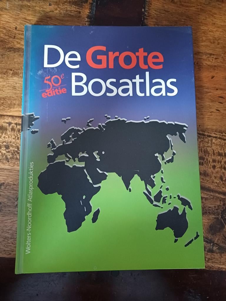 De Grote Bosatlas 50e editie, Boeken, Ophalen of Verzenden