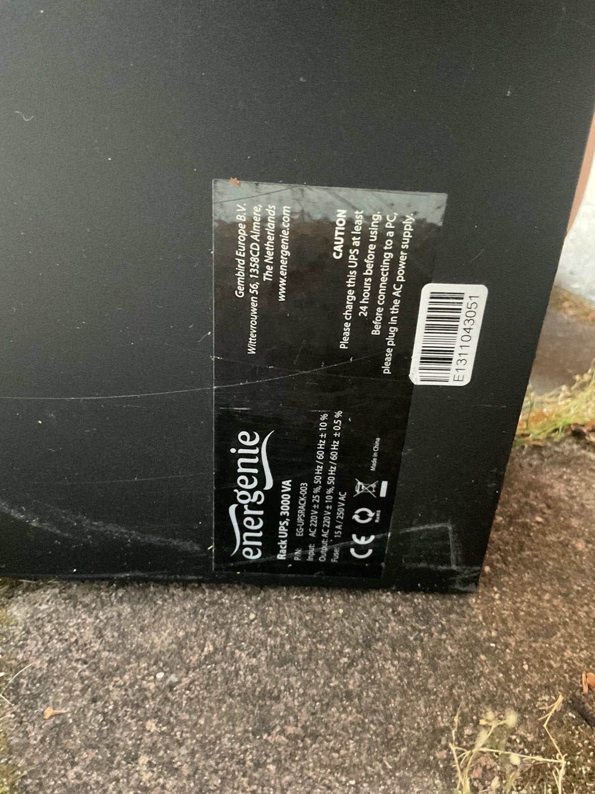 Energie Energenie Rack UPS 3000 VA - EG-UPSRACK-003, Computers en Software, Noodvoedingen (UPS), Ophalen, Gebruikt