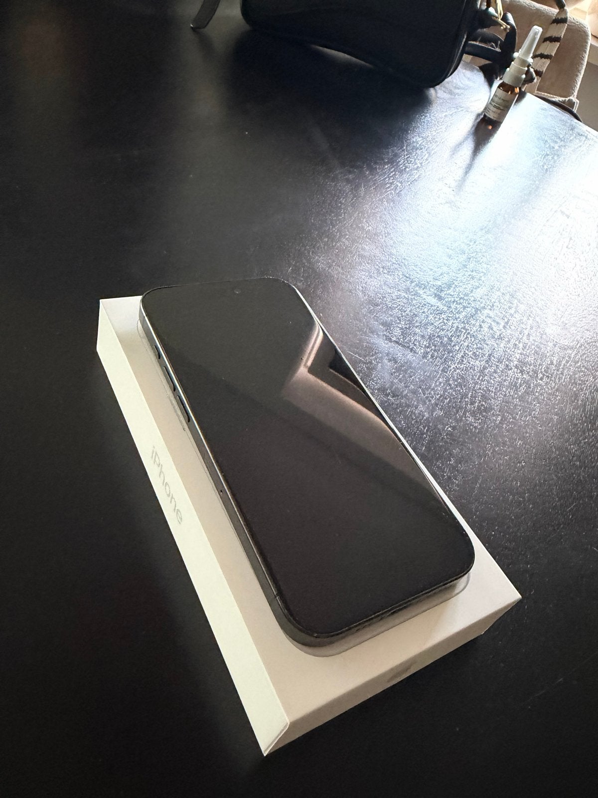 iPhone 15 pro 128 GB, Telecommunicatie, Mobiele telefoons | Apple iPhone, 128 GB, Zwart, Ophalen of Verzenden, Zo goed als nieuw