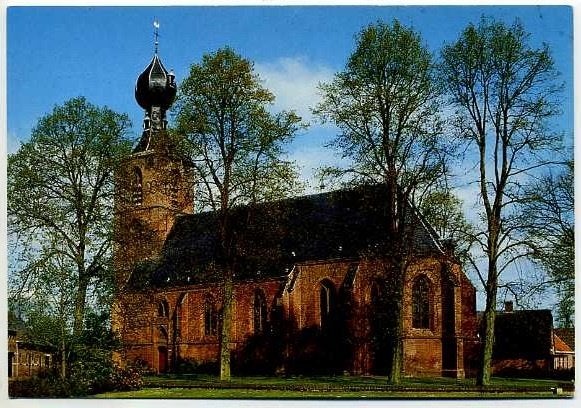 Dwingeloo - NH Kerk (3 verschillende kaarten), Ophalen of Verzenden, 1960 tot 1980, Gelopen, Drenthe
