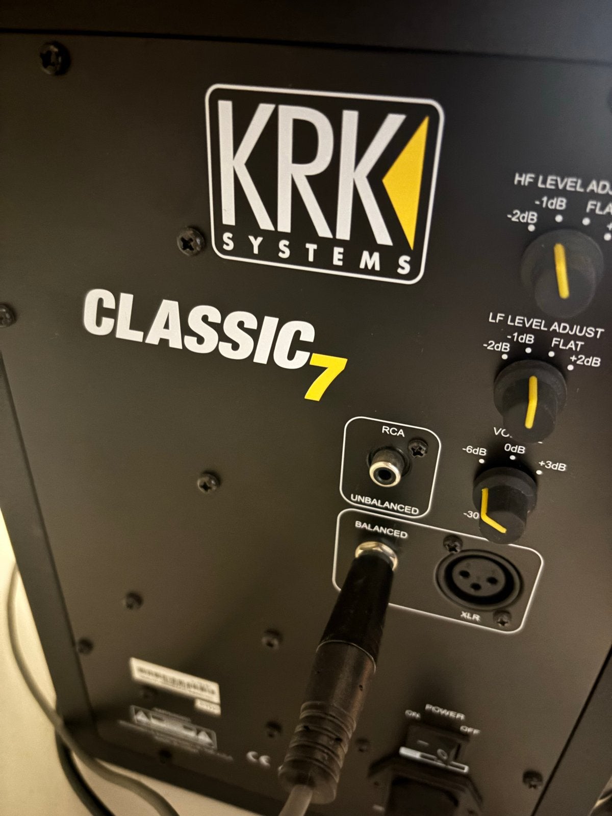 KRK Classic 7 G3 Studiomonitors - Zo goed als nieuw, Audio, Tv en Foto, 150 watt of meer, Studiomonitor, Ophalen of Verzenden