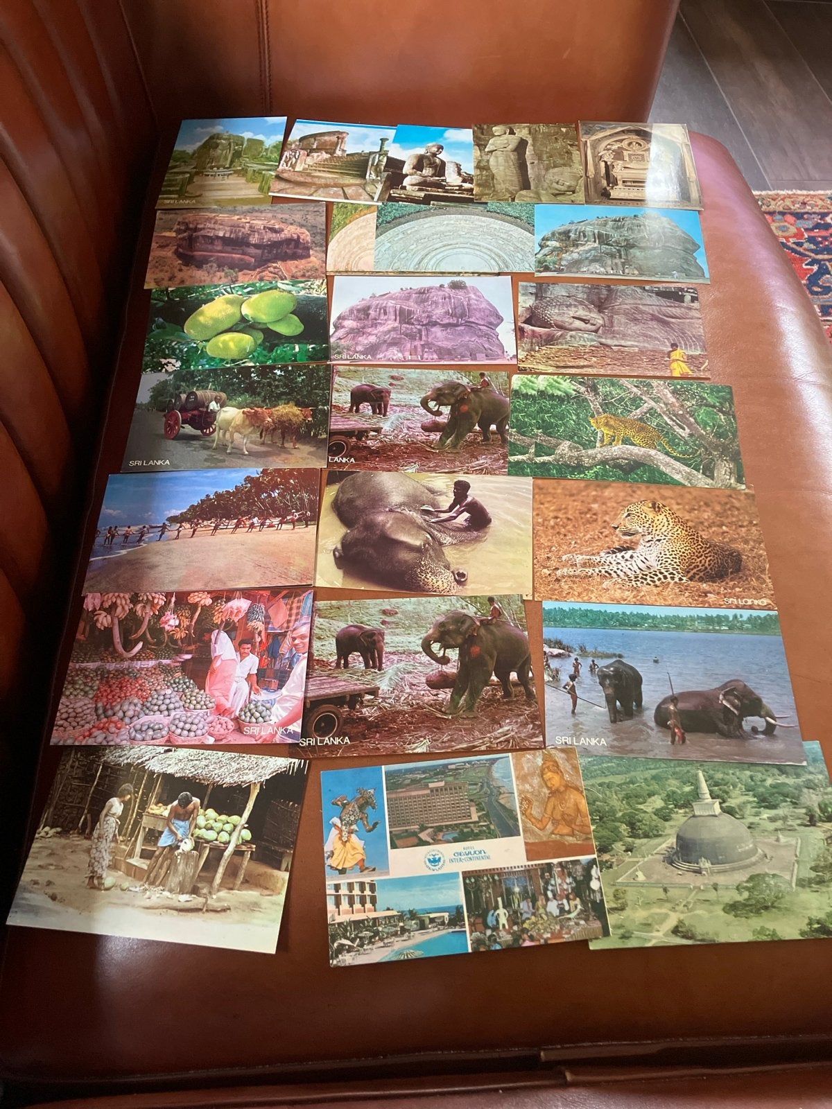 Collectie van 35+ ansichtkaarten uit Sri Lanka, Ophalen of Verzenden, 1980 tot heden, Ongelopen, Buiten Europa