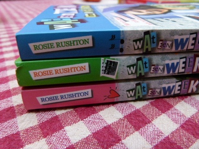 Drie boeken 'Wat een week om...van Rosie Rushton pakket, Ophalen of Verzenden, Zo goed als nieuw, Rosie Rushton, Fictie