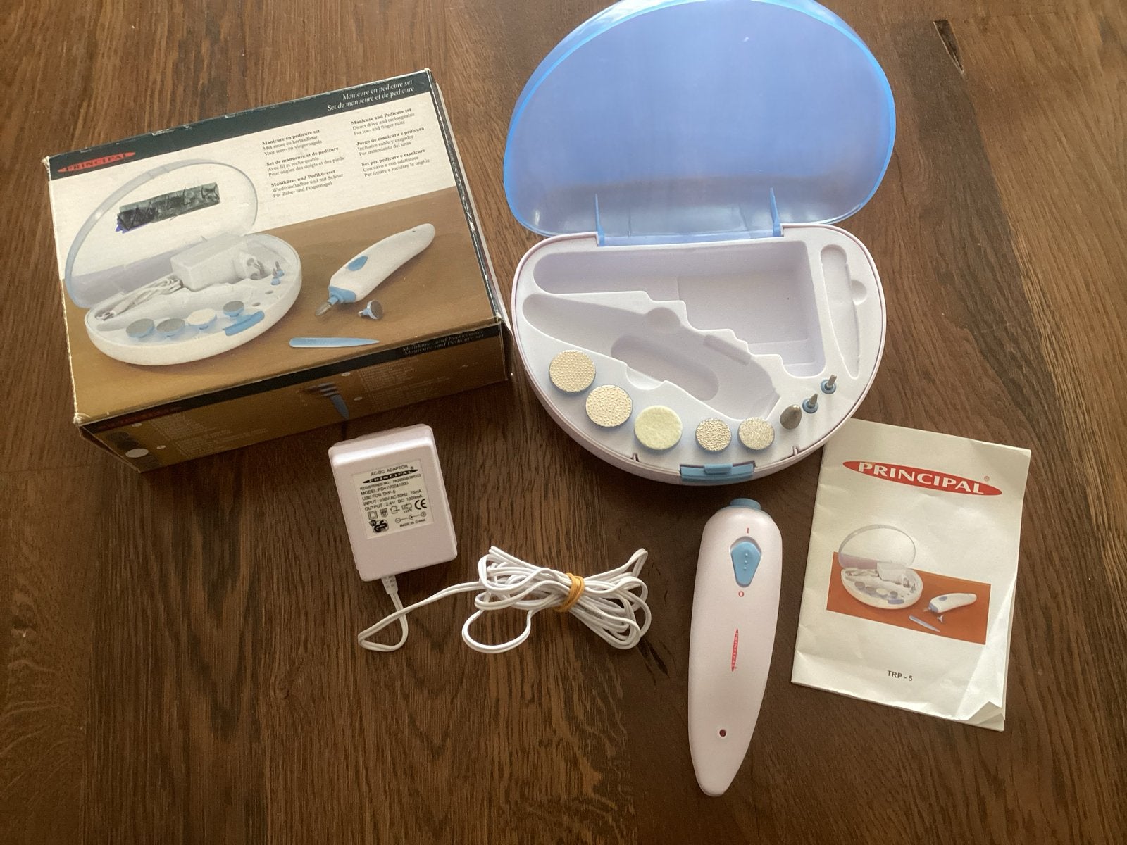 Principal Manicure en Pedicure Set - Compleet, Ophalen of Verzenden, Zo goed als nieuw, Hand- en Voetverzorging