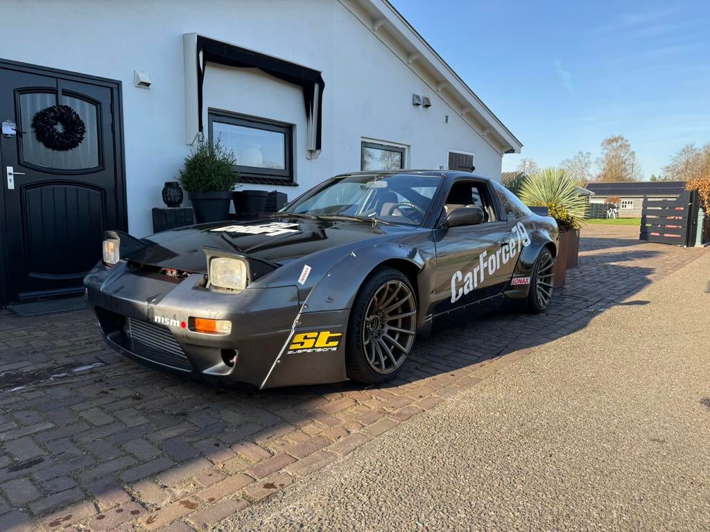 Nissan 200sx s13 rocket bunny, Auto's, Nissan, Particulier, 200SX, Benzine, Handgeschakeld, Achterwielaandrijving, Ophalen