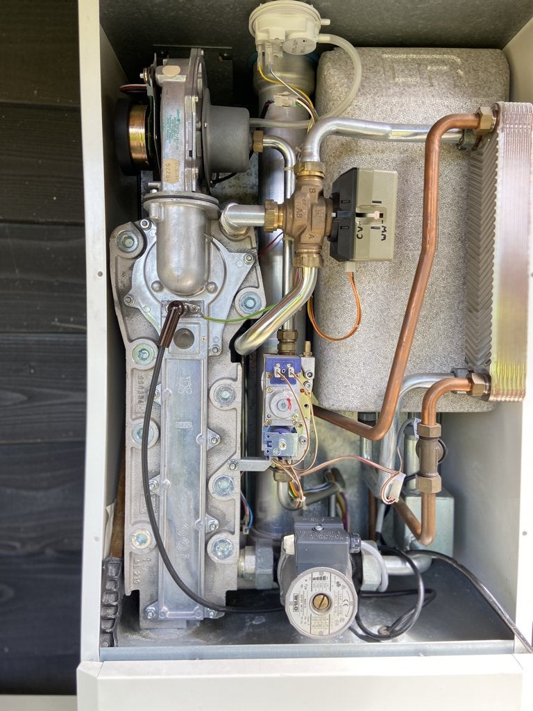 oude cv ketel Remeha, Doe-het-zelf en Verbouw, Verwarming en Radiatoren, Ophalen, 30 tot 80 cm, Gebruikt, Cv-ketel of Combi-ketel