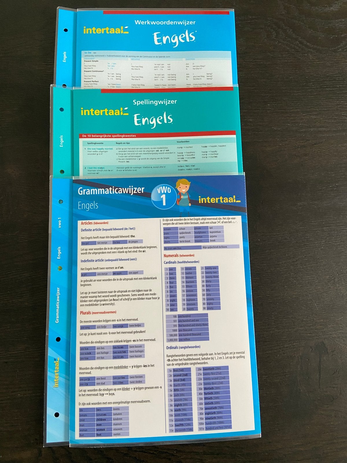 Intertaal Engels Werkwoordenwijzer, Spellingwijzer, Grammati, Ophalen of Verzenden, Nieuw