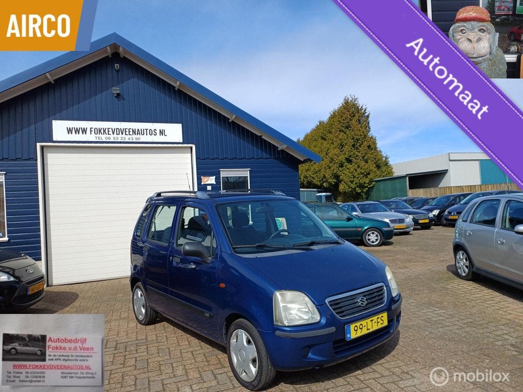 Suzuki Wagon R+ 1.3 GLS, Auto's, 970 kg, 4 cilinders, Origineel Nederlands, Bedrijf