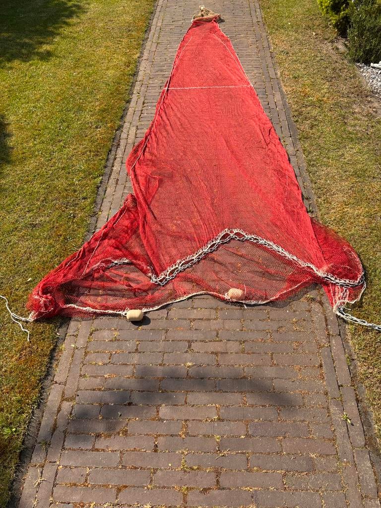 Nieuw visnet +|- 4 meter, Ophalen of Verzenden, Nieuw, Net of Fuik