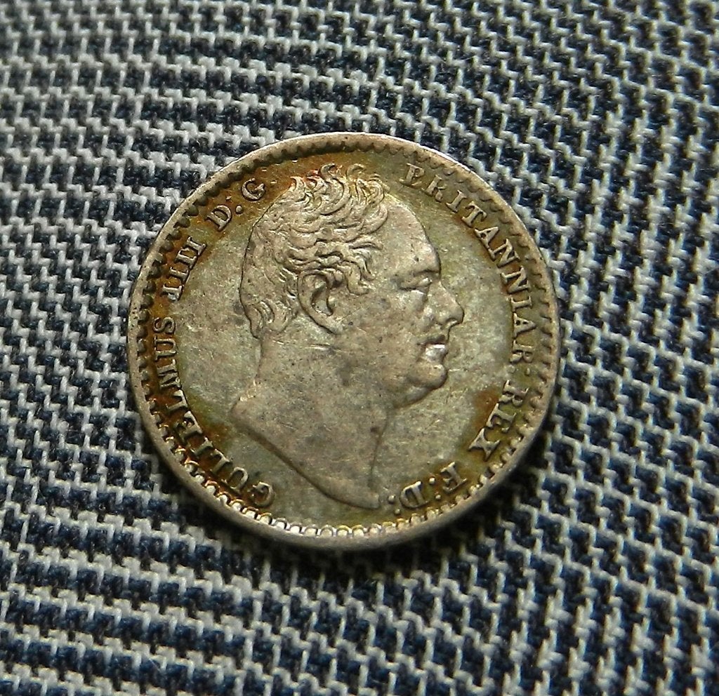 Engeland one penny 1834, Verzenden, Overige landen, Losse munt, Zilver