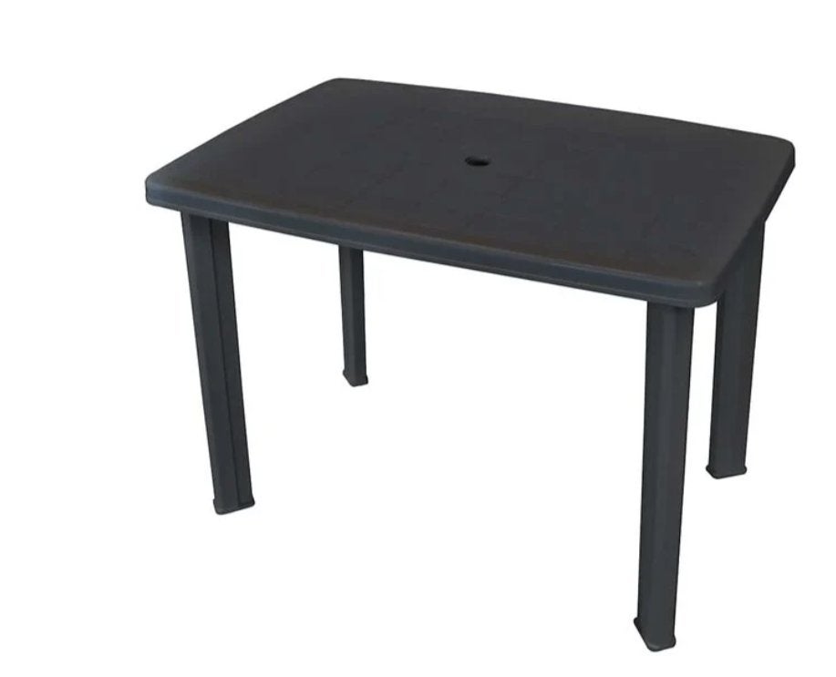 NIEUW | Tuintafel eettafel 101x68x72 cm kunststof! GRATIS BE, Verzenden, Nieuw, Rechthoekig