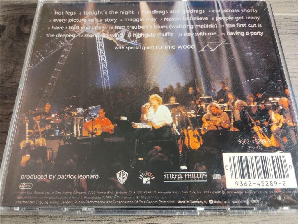Rod Stewart - Unplugged And Seated, Ophalen of Verzenden, Zo goed als nieuw